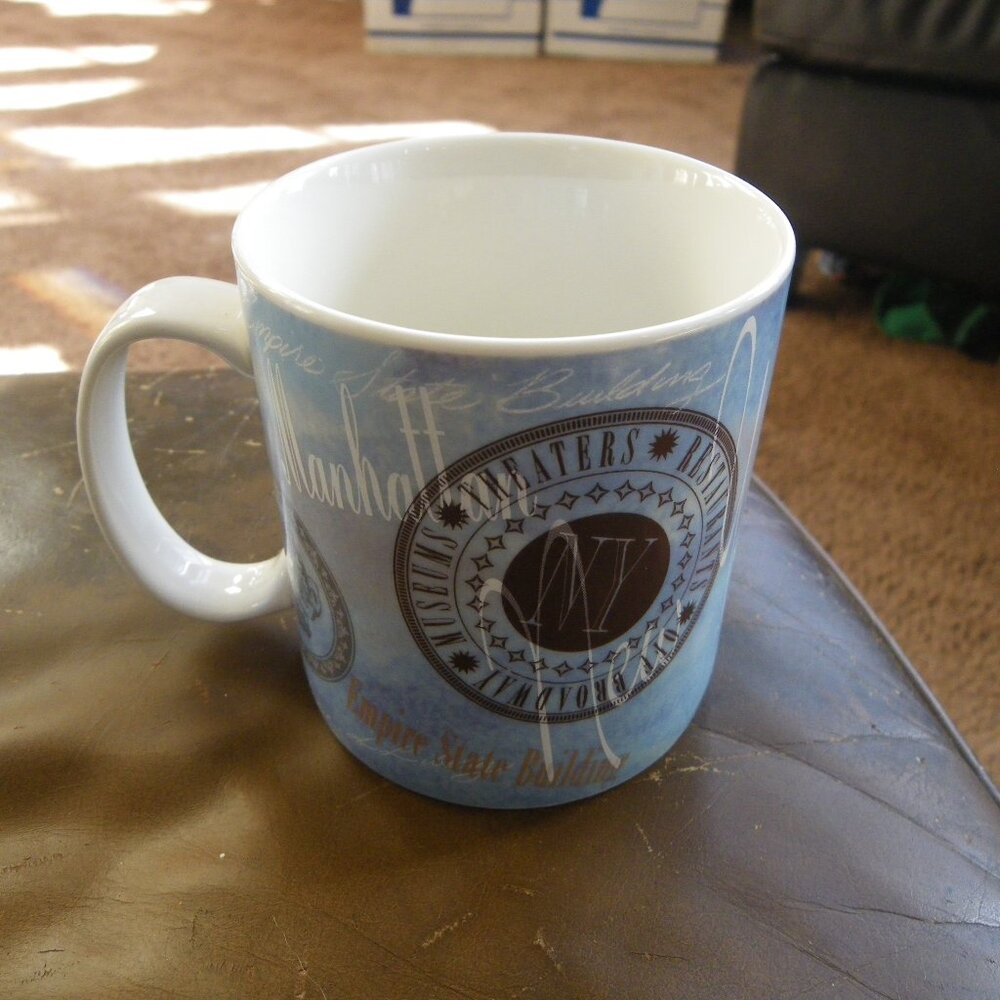Barnes & Noble 2007 New York City NYC Statue Liberty Oversize Coffee Tea Mug